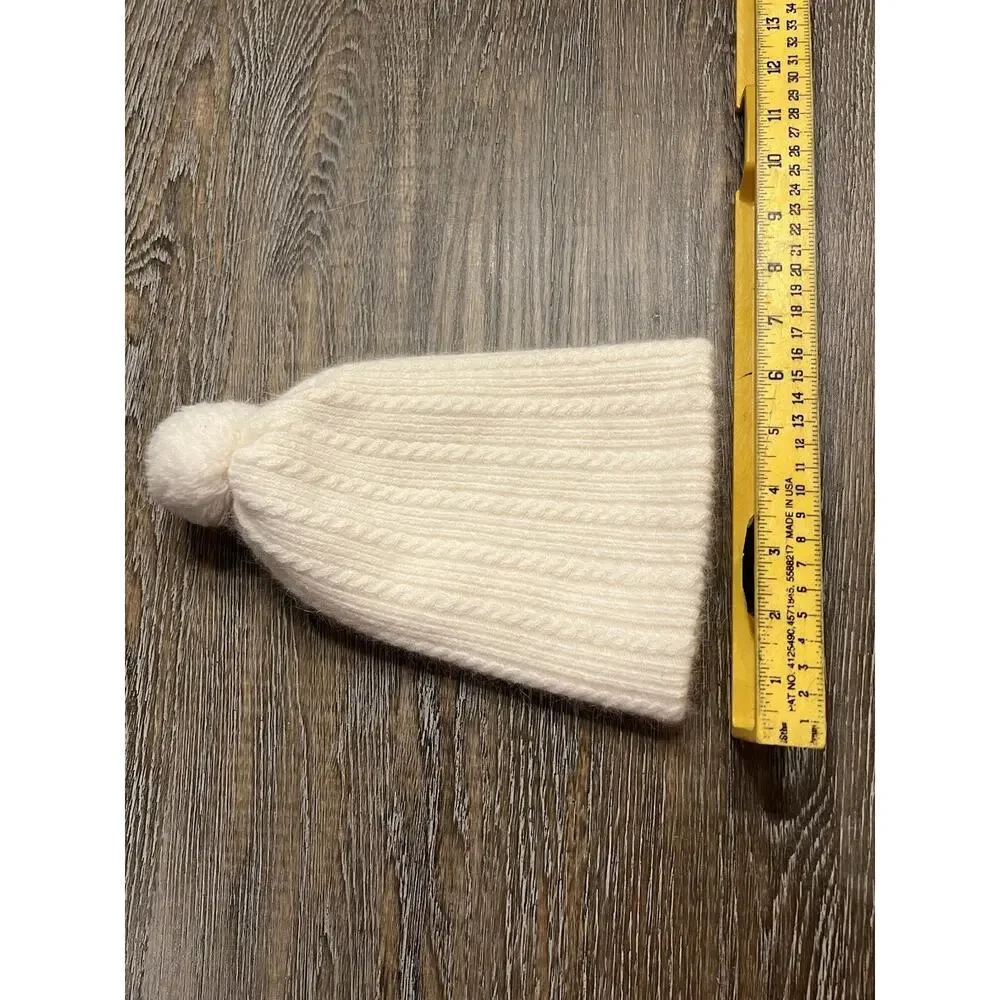 NWOT‎ Girls Wool Angora Cable Knit Scarf, Hat & Mittens Set Made In Europe